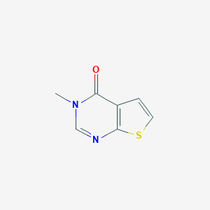 molecular formula C7H6N2OS B175211 3-Methylthieno[2,3-d]pyrimidin-4-one CAS No. 18740-31-3