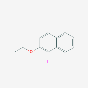 molecular formula C12H11IO B175212 2-乙氧基-1-碘萘 CAS No. 104296-15-3