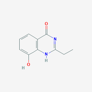 molecular formula C10H10N2O2 B017523 2-Ethyl-8-hydroxyquinazolin-4(1H)-one CAS No. 105459-51-6