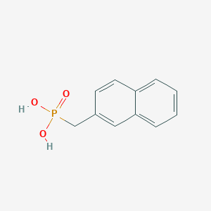 molecular formula C11H11O3P B175230 2-Naphthylmethylphosphonic acid CAS No. 16672-84-7