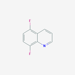 molecular formula C9H5F2N B175250 5,8-Difluoroquinoline CAS No. 16650-32-1