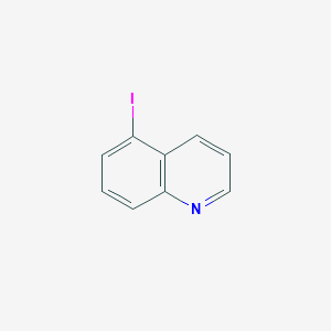 molecular formula C9H6IN B175257 5-Iodoquinoline CAS No. 1006-50-4