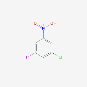 molecular formula C6H3ClINO2 B175260 1-Chloro-3-iodo-5-nitrobenzene CAS No. 123158-76-9