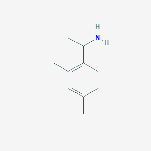 molecular formula C10H15N B175265 1-(2,4-Dimethylphenyl)ethanamine CAS No. 102877-07-6
