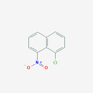 molecular formula C10H6ClNO2 B175267 1-Chloro-8-nitronaphthalene CAS No. 602-37-9