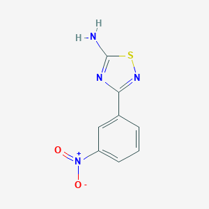3-(3-Nitrophenyl)-1,2,4-thiadiazol-5-amine