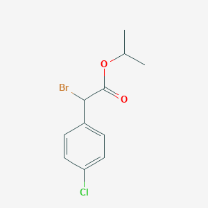 Isopropyl 2-bromo-2-(4-chlorophenyl)acetate