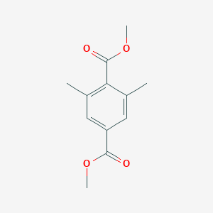 molecular formula C12H14O4 B175329 Dimethyl 2,6-dimethylterephthalate CAS No. 18958-18-4