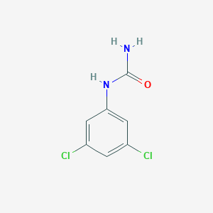 molecular formula C7H6Cl2N2O B175350 1-(3,5-Dichlorophenyl)urea CAS No. 13142-57-9