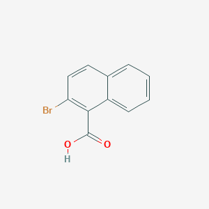 molecular formula C11H7BrO2 B175357 2-Bromonaphthalene-1-carboxylic acid CAS No. 17542-05-1