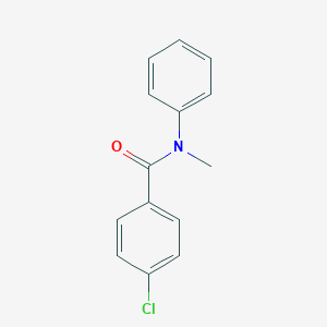 molecular formula C14H12ClNO B175388 4-chloro-N-methyl-N-phenylbenzamide CAS No. 1517-46-0