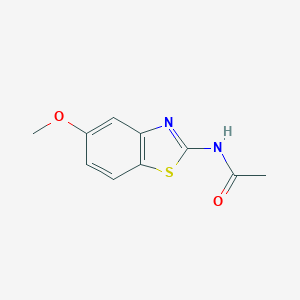 molecular formula C10H10N2O2S B017542 N-(5-Methoxy-1,3-Benzothiazol-2-Yl)ethanamide CAS No. 103040-91-1