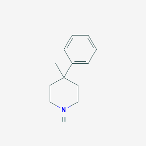 molecular formula C12H17N B175440 4-Methyl-4-phenylpiperidine CAS No. 160132-91-2