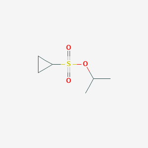 molecular formula C6H12O3S B175449 Isopropyl cyclopropanesulfonate CAS No. 146475-51-6