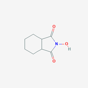 molecular formula C8H11NO3 B175452 2-hydroxyhexahydro-1H-isoindole-1,3(2H)-dione CAS No. 18886-85-6