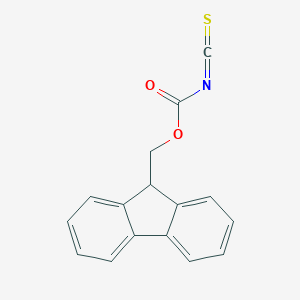 molecular formula C16H11NO2S B175453 异硫氰酸氟烯甲酰氧基 CAS No. 199915-38-3