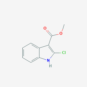 molecular formula C10H8ClNO2 B175455 Methyl 2-chloro-1H-indole-3-carboxylate CAS No. 152812-42-5
