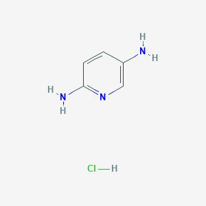 molecular formula C5H8ClN3 B175466 2,5-二氨基吡啶盐酸盐 CAS No. 119261-84-6