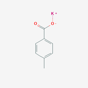 molecular formula C8H7KO2 B175476 Potassium 4-methylbenzoate CAS No. 16518-25-5