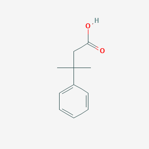 molecular formula C11H14O2 B175477 3-Methyl-3-phenylbutanoic acid CAS No. 1010-48-6
