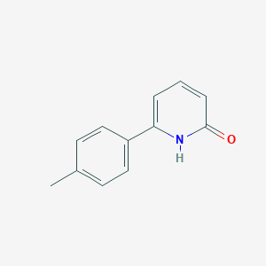 molecular formula C12H11NO B175503 6-(p-Tolyl)pyridin-2-ol CAS No. 129720-57-6