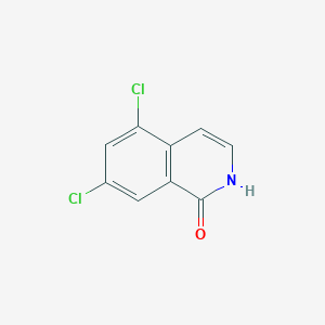 molecular formula C9H5Cl2NO B175512 5,7-dichloro-2H-isoquinolin-1-one CAS No. 143074-76-4