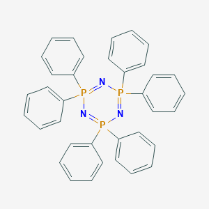 molecular formula C36H30N3P3 B175519 Hexaphenyl cyclotriphosphazene CAS No. 1110-78-7