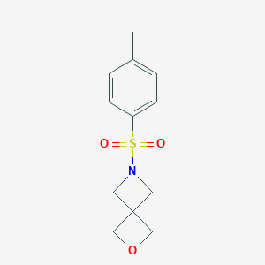 molecular formula C12H15NO3S B175523 6-Tosyl-2-oxa-6-azaspiro[3.3]heptane CAS No. 13573-28-9