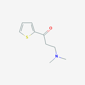 molecular formula C9H13NOS B175541 3-(Dimethylamino)-1-(2-thienyl)-1-propanone CAS No. 13196-35-5