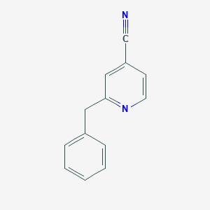 molecular formula C13H10N2 B175543 2-Benzylisonicotinonitrile CAS No. 18251-51-9