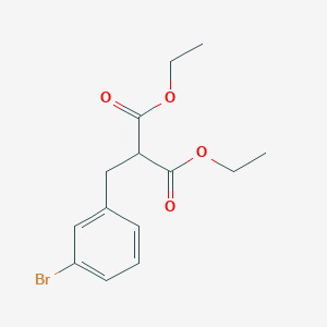 molecular formula C14H17BrO4 B175545 Diethyl 2-(3-bromobenzyl)malonate CAS No. 107558-73-6