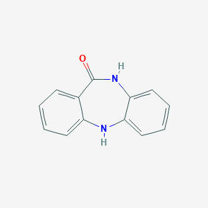 molecular formula C13H10N2O B175554 5,10-dihydro-11H-dibenzo[b,e][1,4]diazepin-11-one CAS No. 5814-41-5