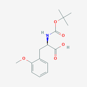 molecular formula C15H21NO5 B175555 Boc-2-Methoxy-D-Phenylalanine CAS No. 170642-26-9