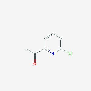 molecular formula C7H6ClNO B175567 1-(6-Chloropyridin-2-yl)ethanone CAS No. 152356-57-5