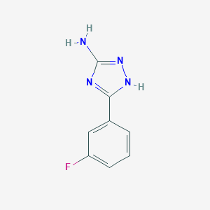 5-(3-Fluorophenyl)-4H-1,2,4-triazol-3-amine