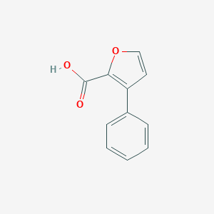 molecular formula C11H8O3 B175603 3-phenylfuran-2-carboxylic Acid CAS No. 169772-63-8