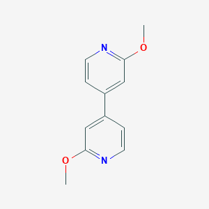 molecular formula C12H12N2O2 B175609 2,2'-Dimethoxy-4,4'-bipyridine CAS No. 142929-11-1