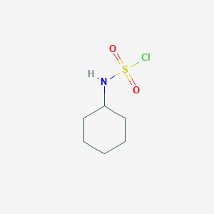 molecular formula C6H12ClNO2S B175625 Cyclohexylsulfamoyl Chloride CAS No. 10314-35-9