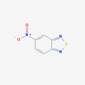 molecular formula C6H3N3O2S B175626 5-Nitro-2,1,3-benzothiadiazole CAS No. 16252-88-3