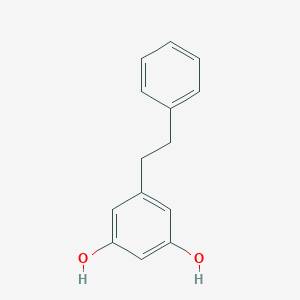 molecular formula C14H14O2 B175631 Dihydropinosylvin CAS No. 14531-52-3