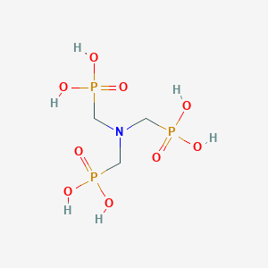 molecular formula C3H12NO9P3 B017564 (Nitrilotris(methylene))triphosphonic acid CAS No. 103333-74-0