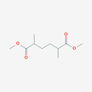 molecular formula C10H18O4 B175645 Dimethyl 2,5-dimethylhexanedioate CAS No. 19550-58-4