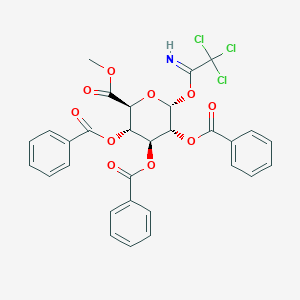 2,3,4-Tri-O-benzoyl-alpha-D-glucuronic acid methyl ester, trichloroacetimidate
