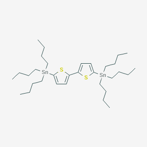 molecular formula C32H58S2Sn2 B175666 5,5'-Bis(tributylstannyl)-2,2'-bithiophene CAS No. 171290-94-1