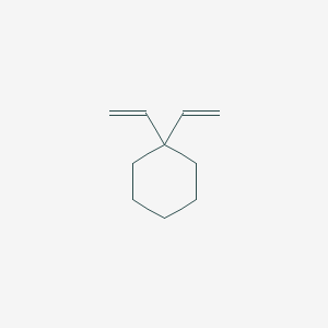 molecular formula C10H16 B175716 Divinylcyclohexane CAS No. 17065-15-5