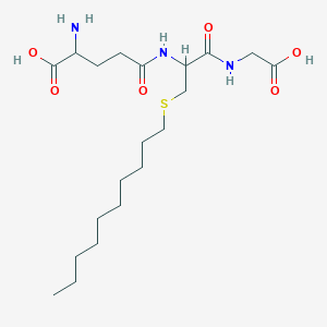molecular formula C20H37N3O6S B017572 S-Decylglutathione CAS No. 102814-04-0