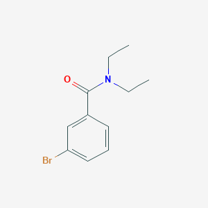 molecular formula C11H14BrNO B175732 3-溴-N,N-二乙基苯甲酰胺 CAS No. 15930-59-3