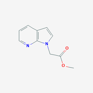 molecular formula C10H10N2O2 B175755 methyl 2-(1H-pyrrolo[2,3-b]pyridin-1-yl)acetate CAS No. 172647-94-8