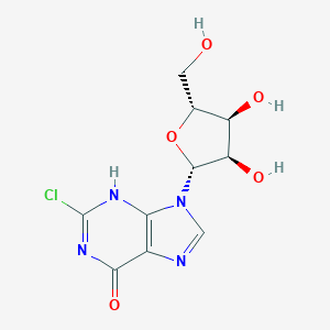 molecular formula C10H11ClN4O5 B017576 2-Chloroinosine CAS No. 13276-43-2