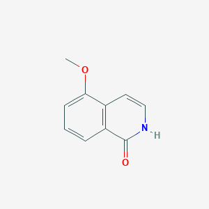 molecular formula C10H9NO2 B175765 5-methoxy-2H-isoquinolin-1-one CAS No. 118313-35-2